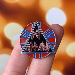 Def Leppard Enamel Pin/ Brooch